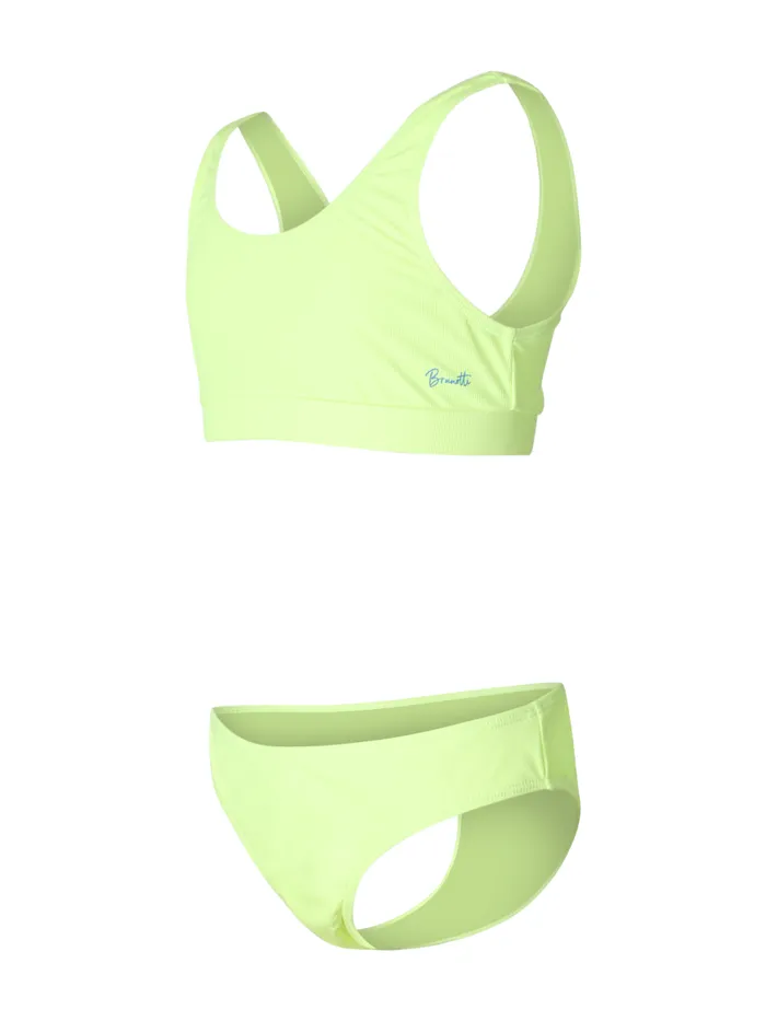 Brunotti Bikinis Kids LiaRib Girls Bikini Yellow