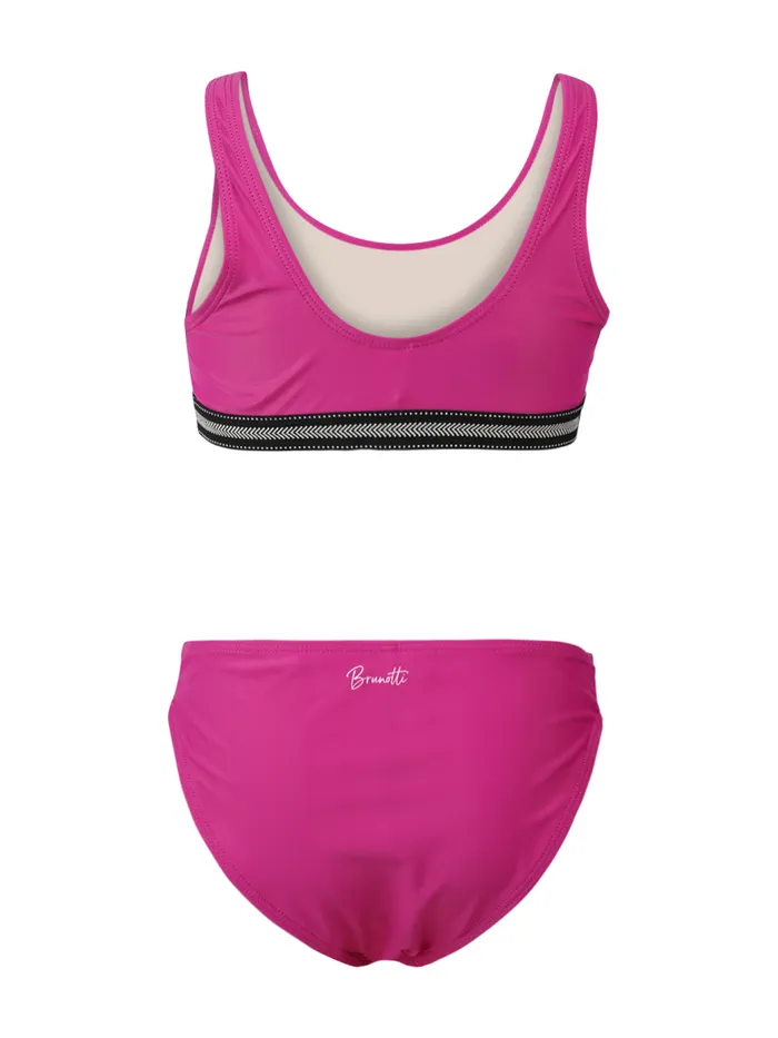 Brunotti Bikinis Kids Mya Girls Sports Bikini Set Magenta
