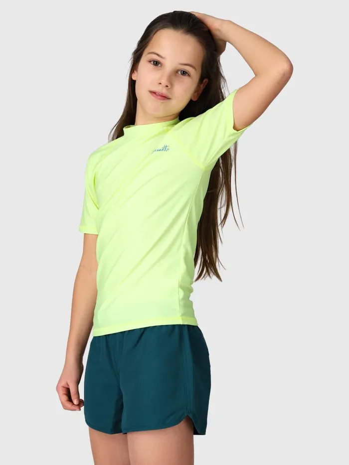 Brunotti Rashguards Girls KidsWater Sports Lineas Girls Rashguard Yellow