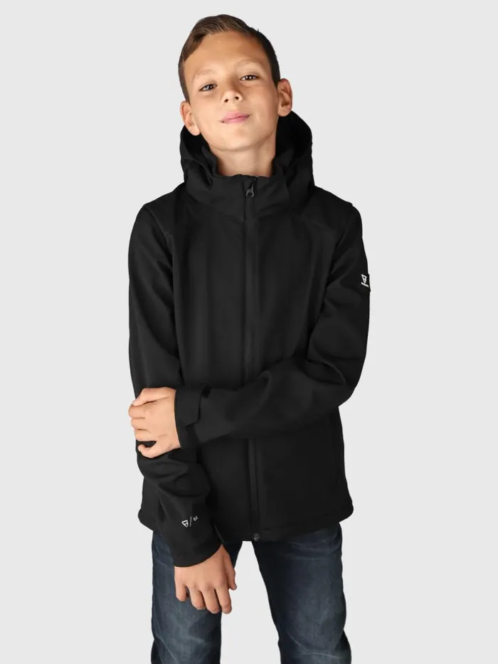 Brunotti Snow Jackets Kids Mippy Boys Softshell Jacket Black