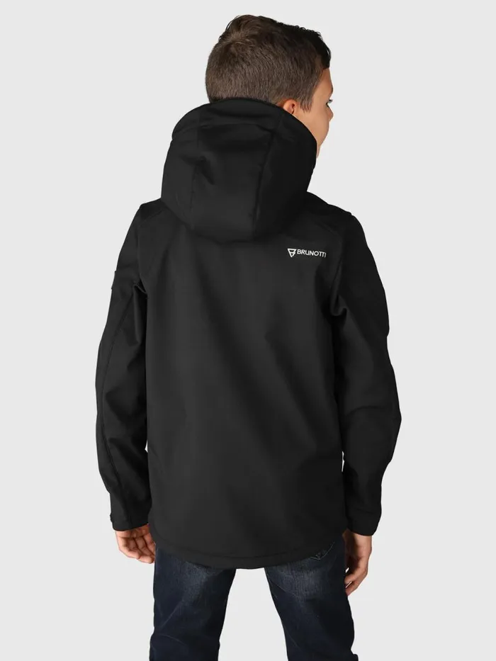 Brunotti Snow Jackets Kids Mippy Boys Softshell Jacket Black