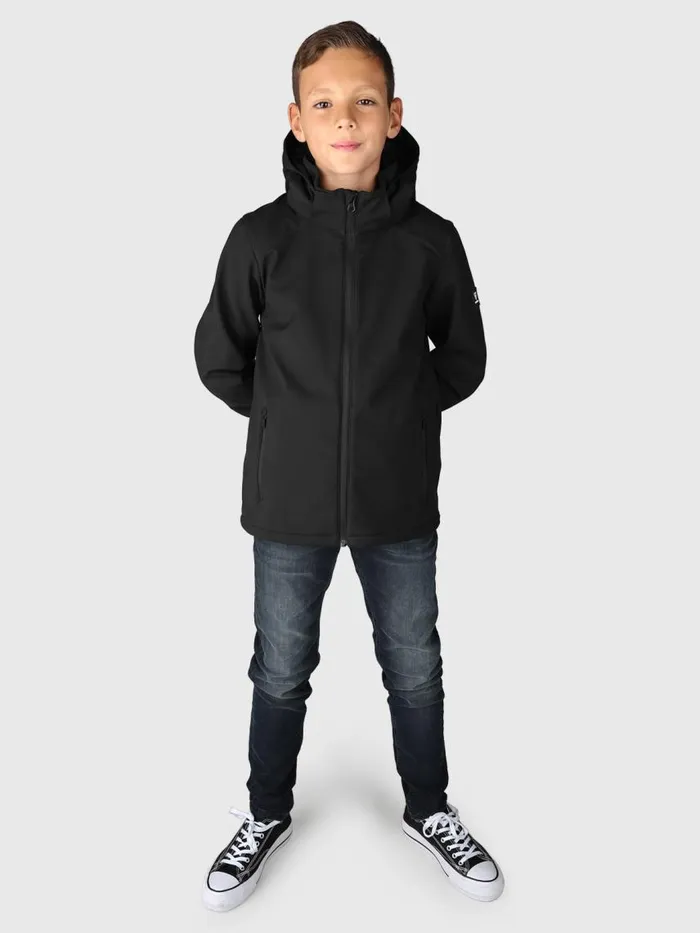 Brunotti Snow Jackets Kids Mippy Boys Softshell Jacket Black