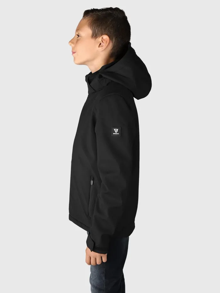 Brunotti Snow Jackets Kids Mippy Boys Softshell Jacket Black