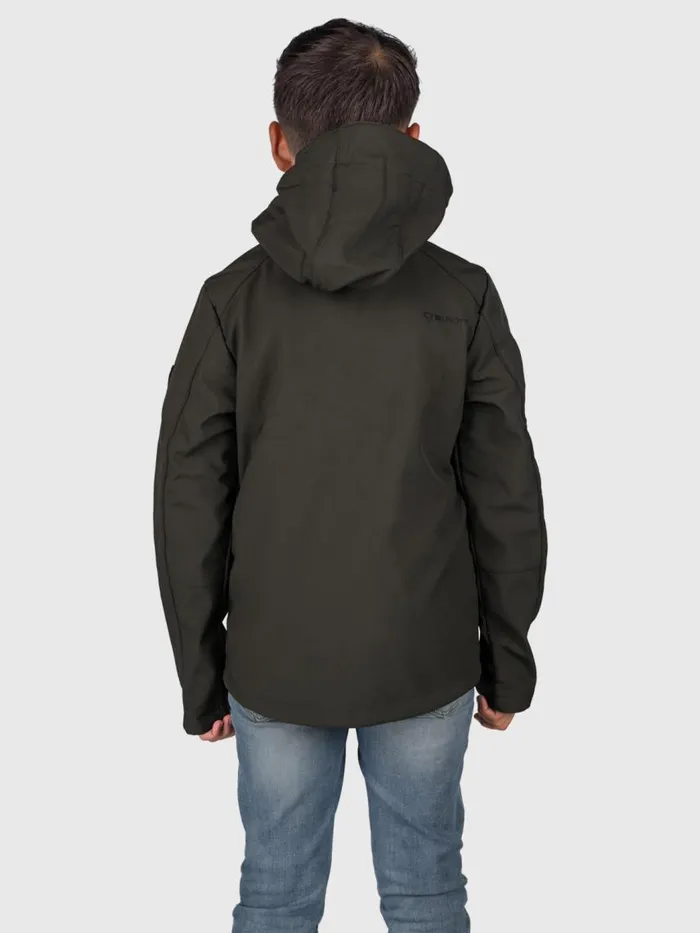 Brunotti Snow Jackets Kids Mippy Boys Softshell Jacket Green
