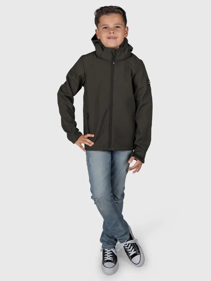 Brunotti Snow Jackets Kids Mippy Boys Softshell Jacket Green