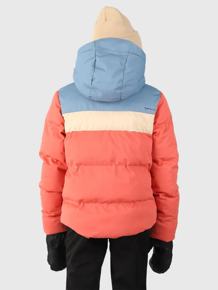 Brunotti Snow Jackets Kids Niagony Girls Puffer Snow Jacket Red