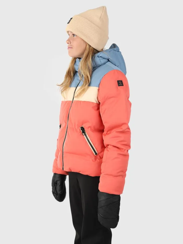 Brunotti Snow Jackets Kids Niagony Girls Puffer Snow Jacket Red