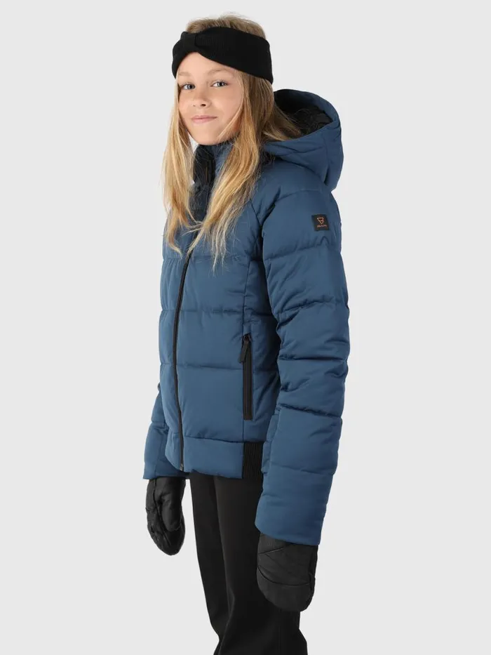 Brunotti Snow Jackets Kids Suncrown Girls Puffer Snow Jacket Blue