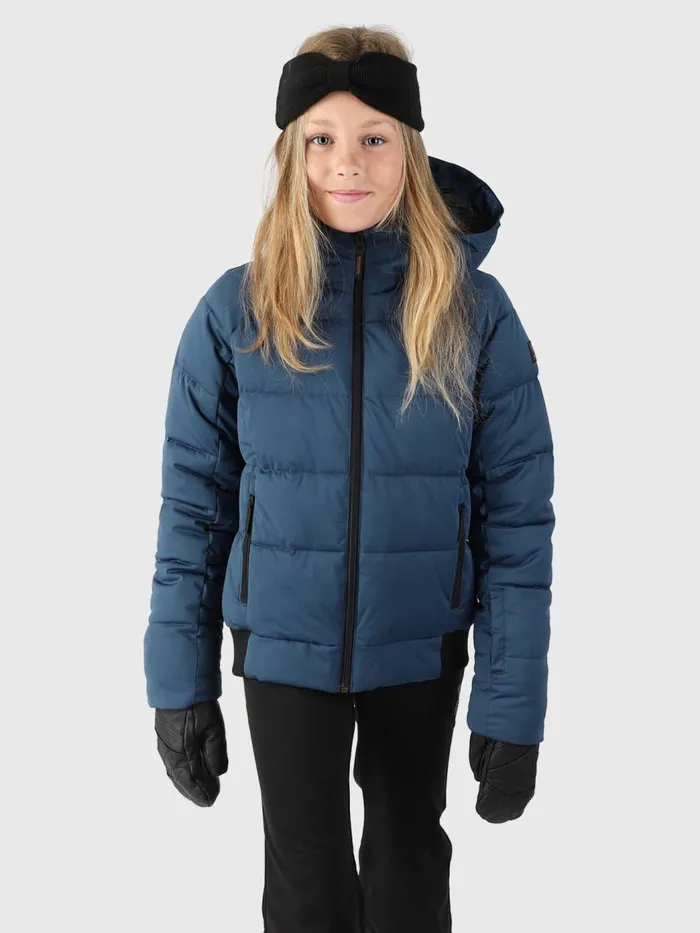 Brunotti Snow Jackets Kids Suncrown Girls Puffer Snow Jacket Blue