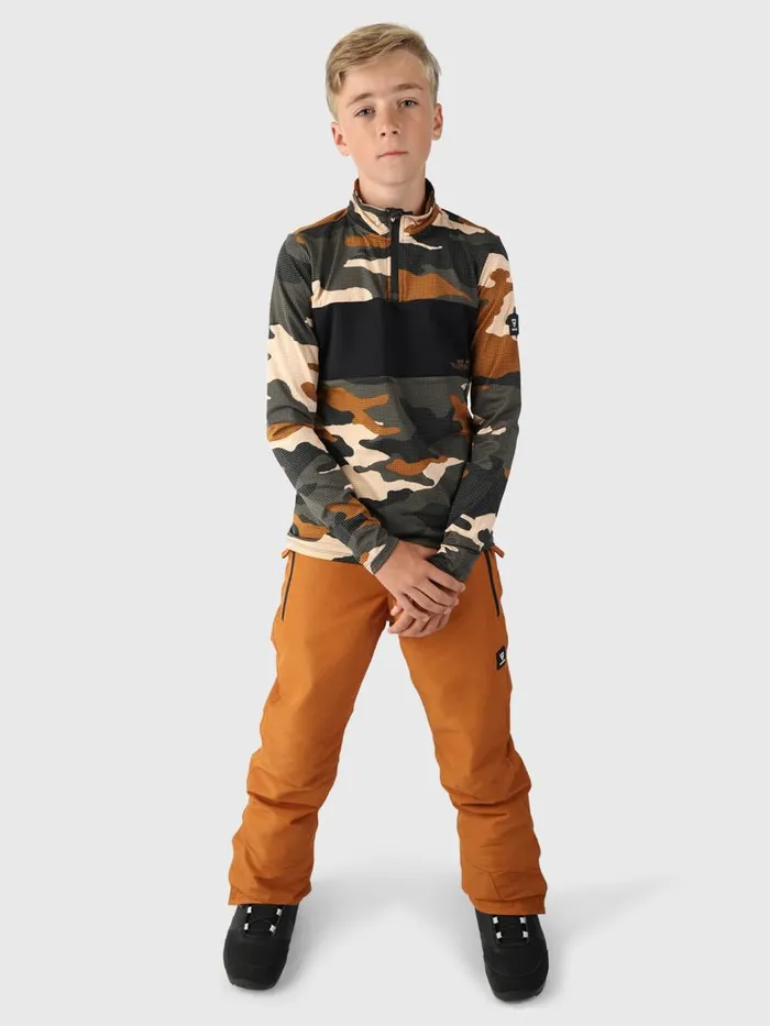 Brunotti Snow Pants Kids Footraily Boys Snow Pants Brown