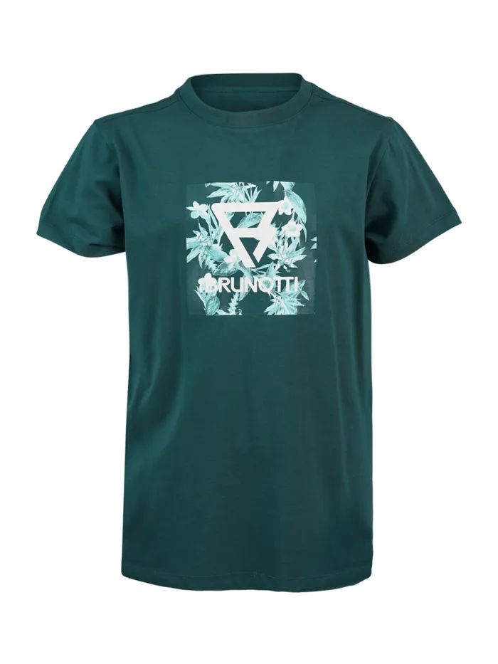 Brunotti TShirts Kids JahnyLogosquare Boys Tshirt Green