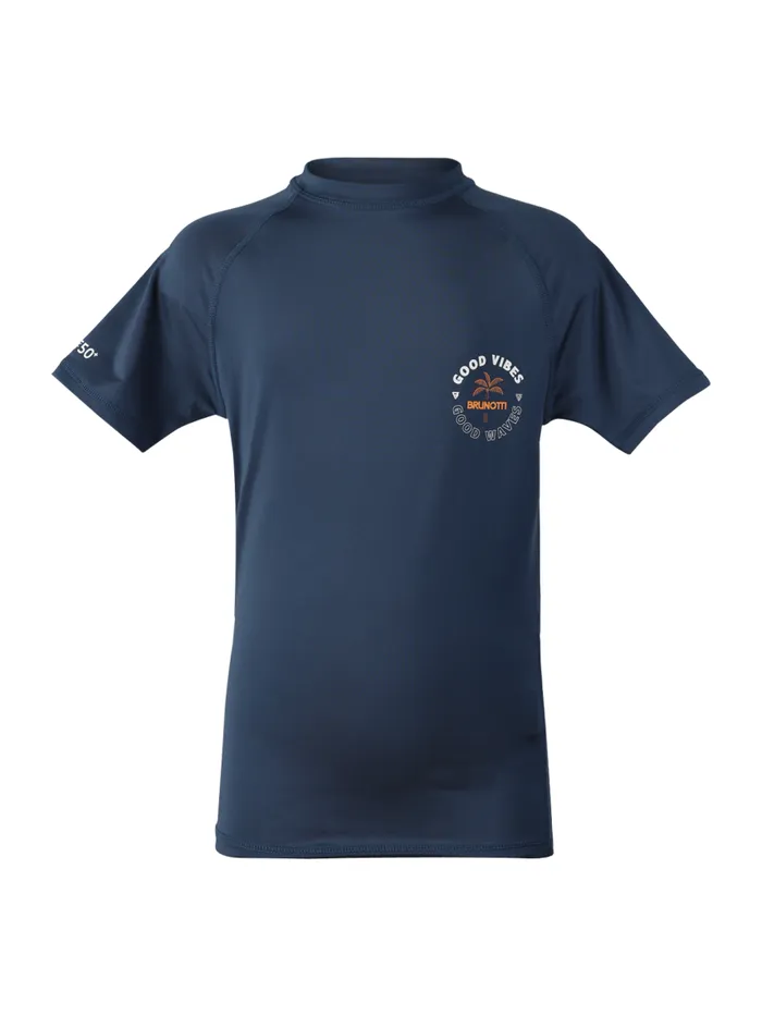 Brunotti UPF50 Rashguards KidsWater Sports FlyBack Boys Rashguard Blue