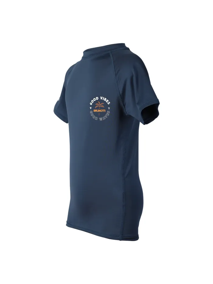 Brunotti UPF50 Rashguards KidsWater Sports FlyBack Boys Rashguard Blue