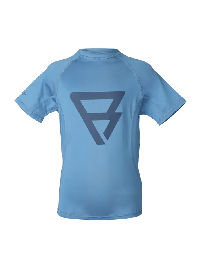 Brunotti UPF50 Rashguards KidsWater Sports Waveguardy Boys Rashguard Blue