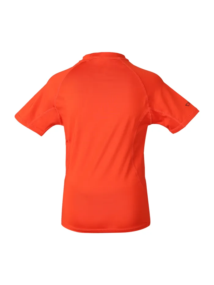Brunotti UPF50 Rashguards KidsWater Sports Waveguardy Boys Rashguard Orange