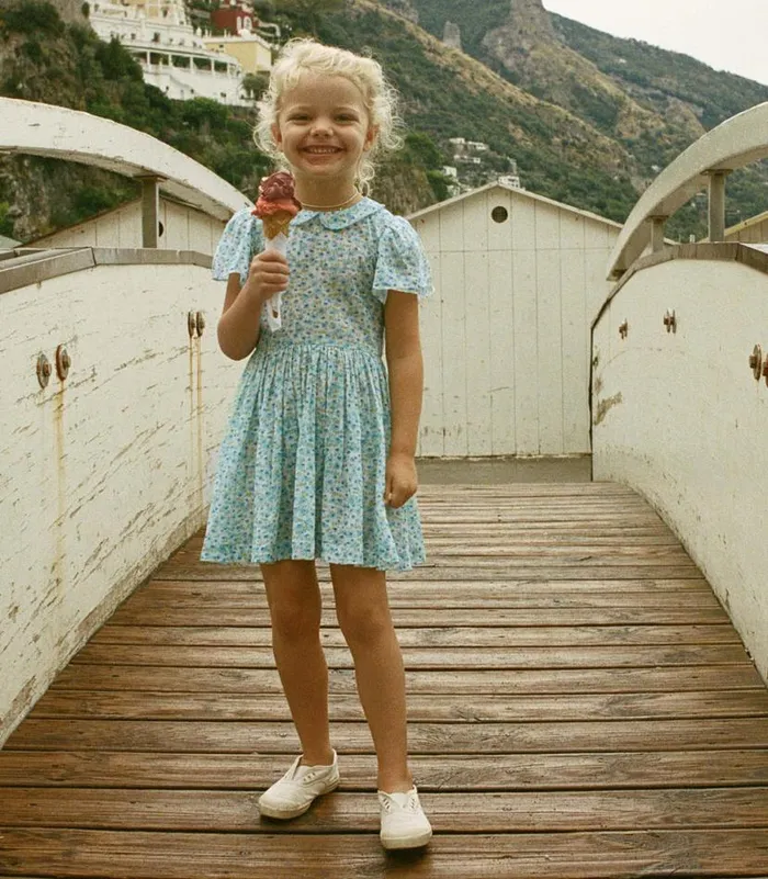 DUA DRESS Bleu Daisy Fields Shop DEN Kids