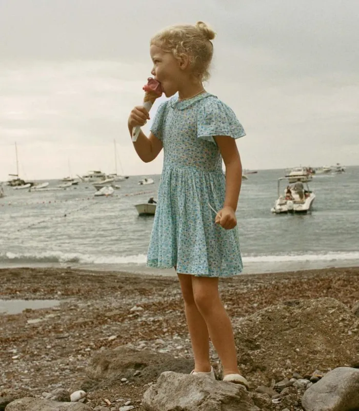 DUA DRESS Bleu Daisy Fields Shop DEN Kids