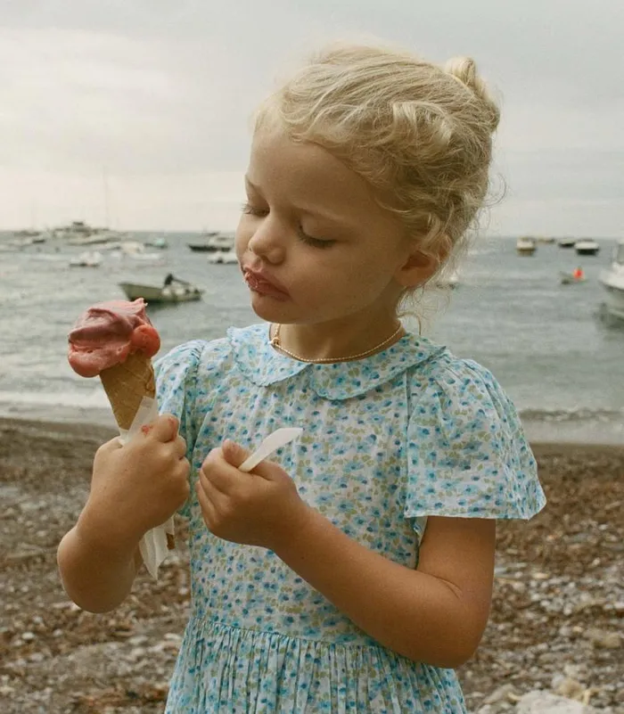 DUA DRESS Bleu Daisy Fields Shop DEN Kids