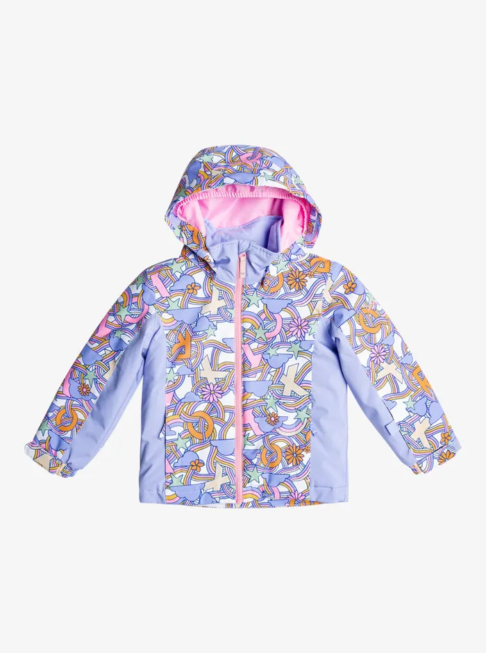 Roxy Snow 27 Snowy Tale Technical Snow Jacket Bright White Big Deal 8211 Girls