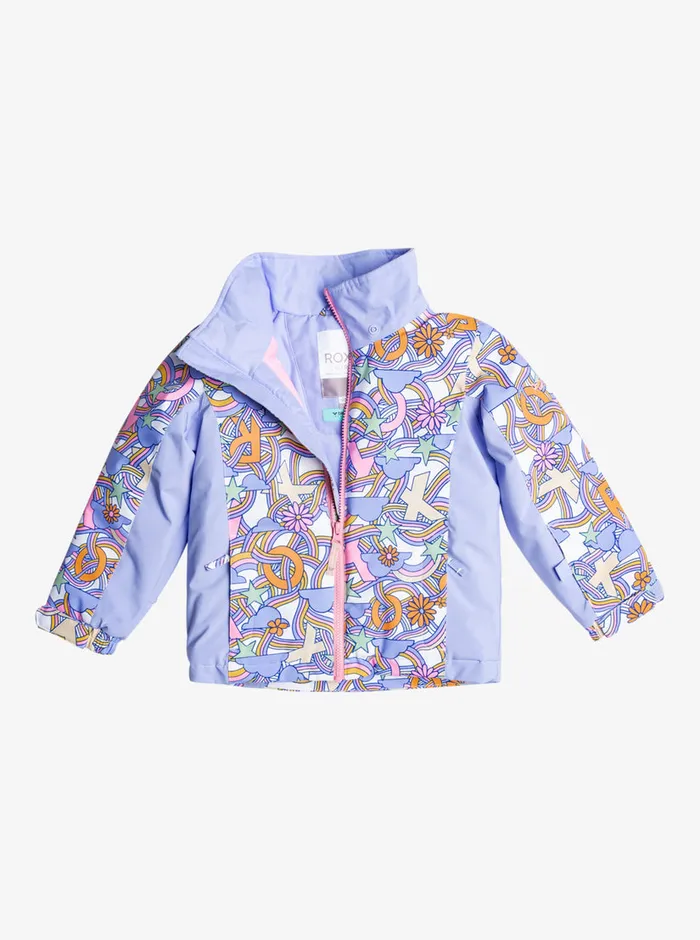 Roxy Snow 27 Snowy Tale Technical Snow Jacket Bright White Big Deal 8211 Girls