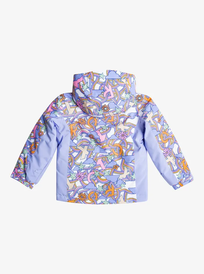 Roxy Snow 27 Snowy Tale Technical Snow Jacket Bright White Big Deal 8211 Girls