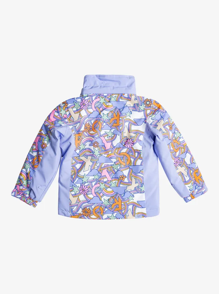 Roxy Snow 27 Snowy Tale Technical Snow Jacket Bright White Big Deal 8211 Girls