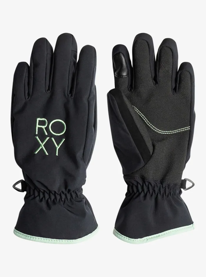 Roxy Snow 416 Freshfield Technical SnowboardSki Gloves True Black 8211 Girls
