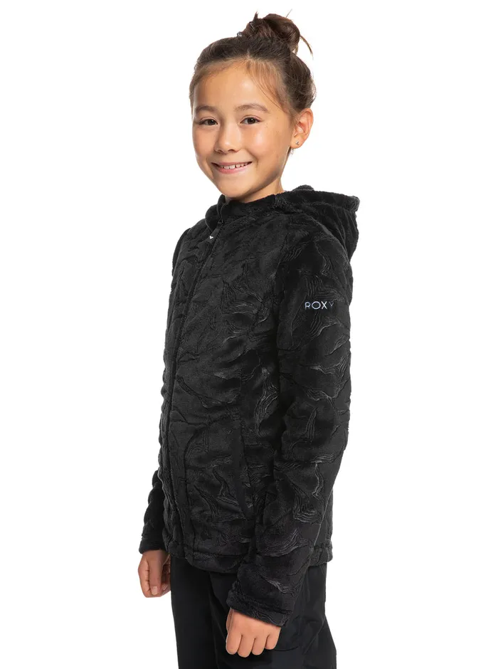 Roxy Snow 416 Igloo Technical Hooded Fleece True Black 8211 Girls