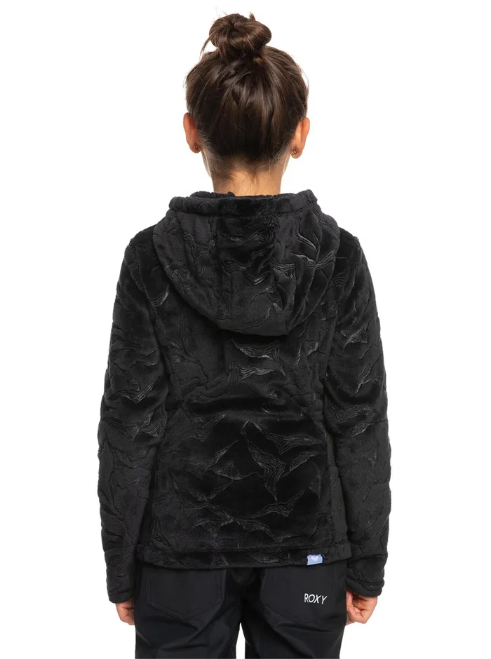 Roxy Snow 416 Igloo Technical Hooded Fleece True Black 8211 Girls