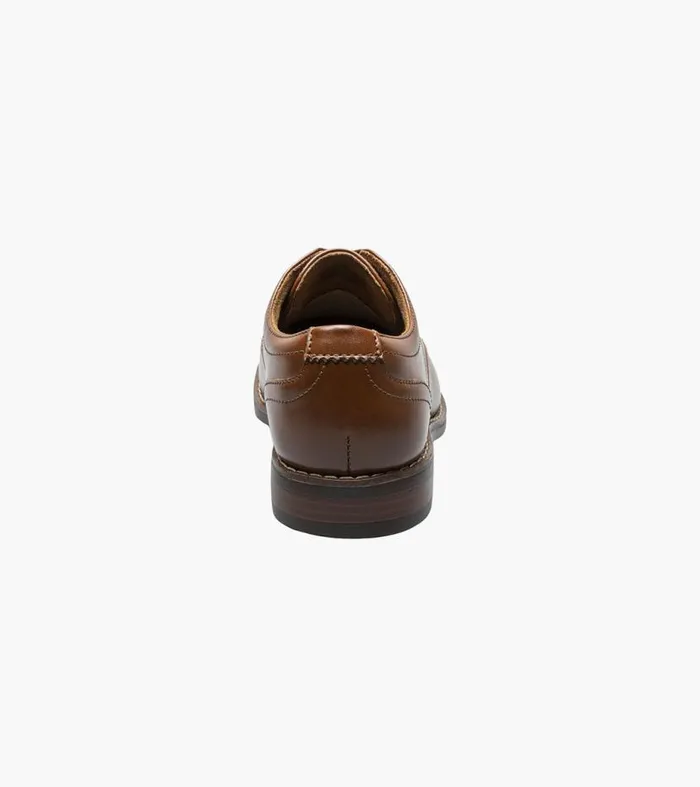 Florsheim Boys Cap Toe Oxford Cognac Kids Kids Dress