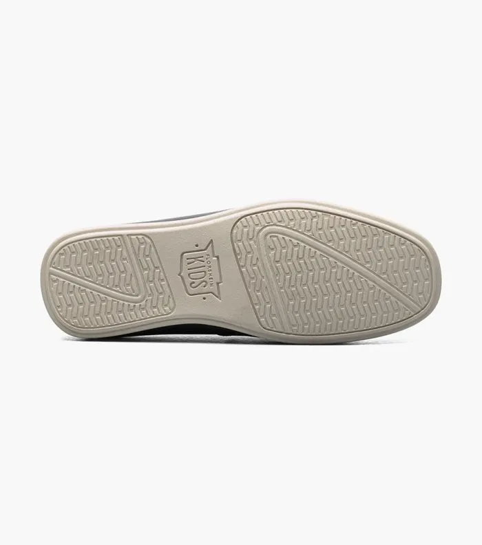 Florsheim Boys Moc Toe Venetian Loafer Navy Kids Kids Casual