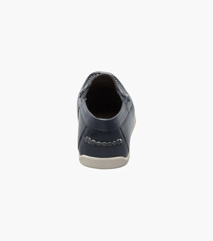 Florsheim Boys Moc Toe Venetian Loafer Navy Kids Kids Casual