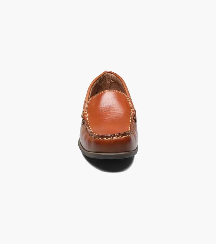 Florsheim Boys Moc Toe Venetian Loafer Saddle Tan Kids Kids Casual