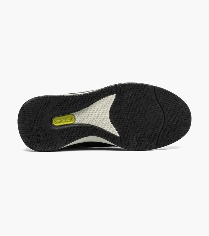 Florsheim Boys Perf Elastic Lace Slip On Sneaker Navy Kids Kids Casual