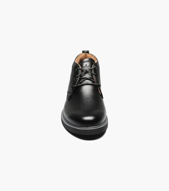 Florsheim Boys Plain Toe Chukka Boot Black Tumbled Kids Kids Casual