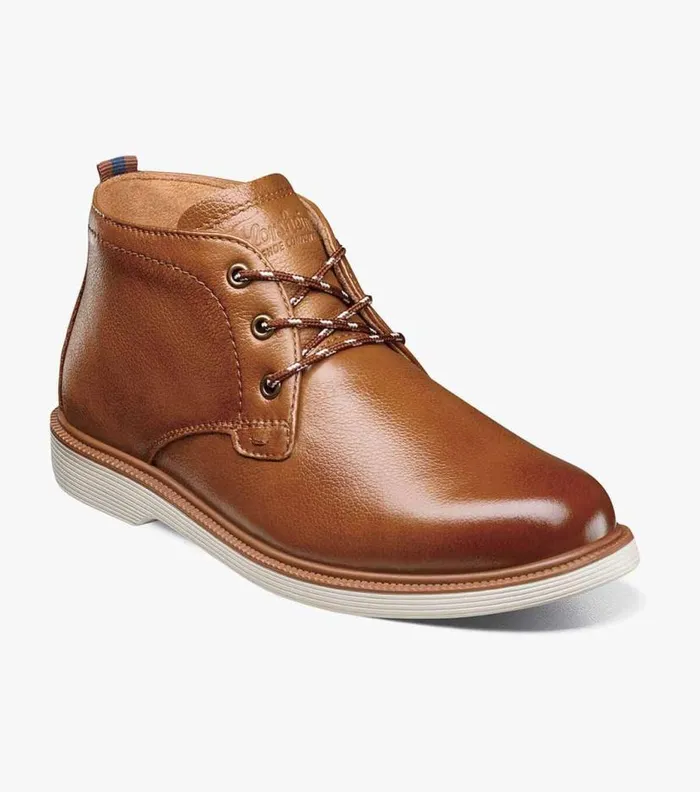 Florsheim Boys Plain Toe Chukka Boot Cognac Kids Kids Casual