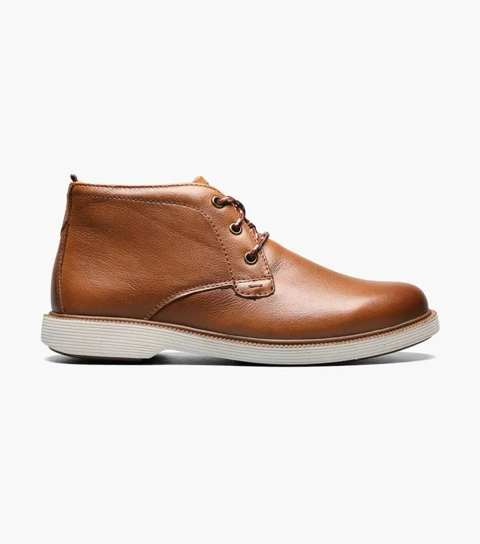 Florsheim Boys Plain Toe Chukka Boot Cognac Kids Kids Casual