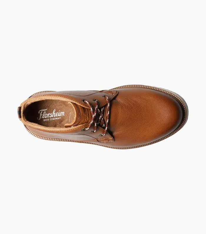 Florsheim Boys Plain Toe Chukka Boot Cognac Kids Kids Casual
