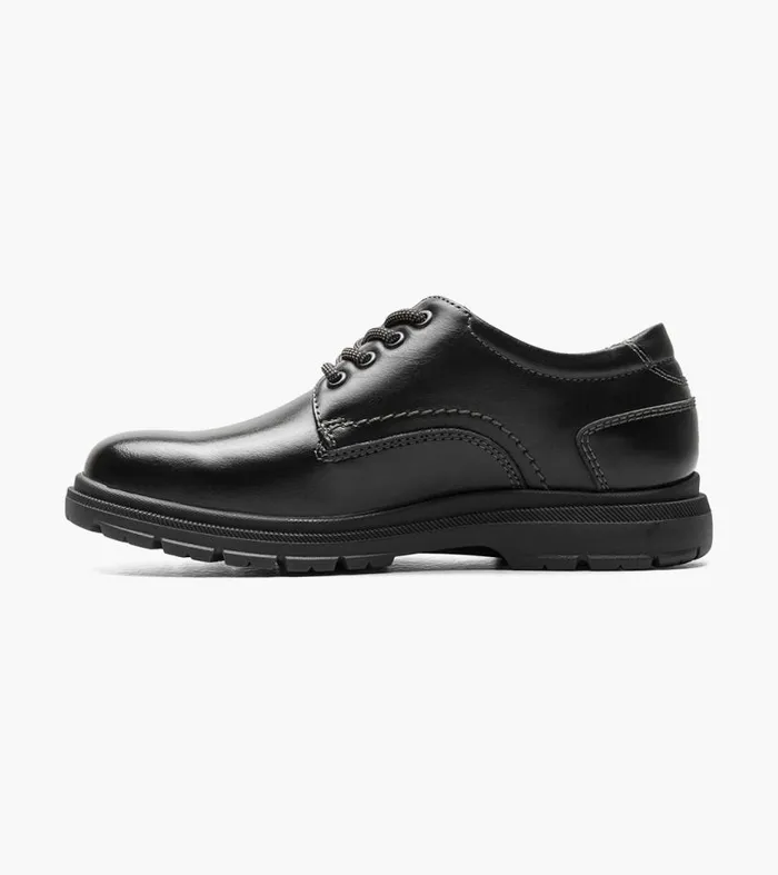 Florsheim Boys Plain Toe Oxford Black Kids Kids Casual