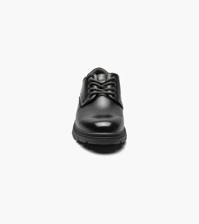 Florsheim Boys Plain Toe Oxford Black Kids Kids Casual