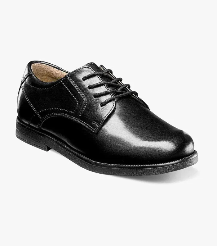 Florsheim Boys Plain Toe Oxford Black Kids Kids Dress