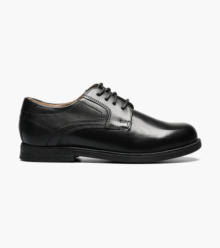 Florsheim Boys Plain Toe Oxford Black Kids Kids Dress
