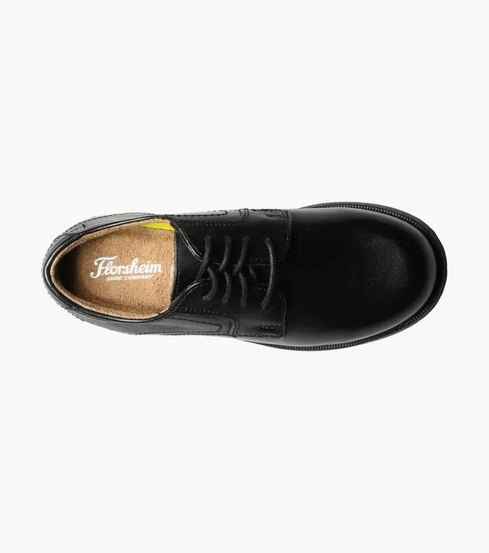 Florsheim Boys Plain Toe Oxford Black Kids Kids Dress