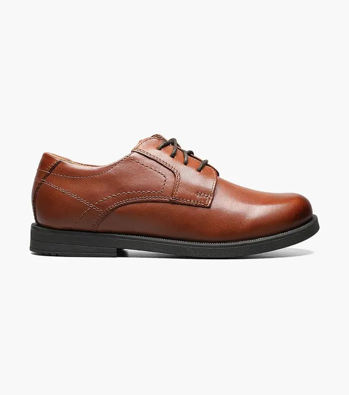 Florsheim Boys Plain Toe Oxford Cognac Kids Kids Dress