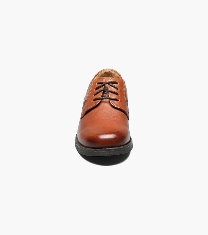 Florsheim Boys Plain Toe Oxford Cognac Kids Kids Dress
