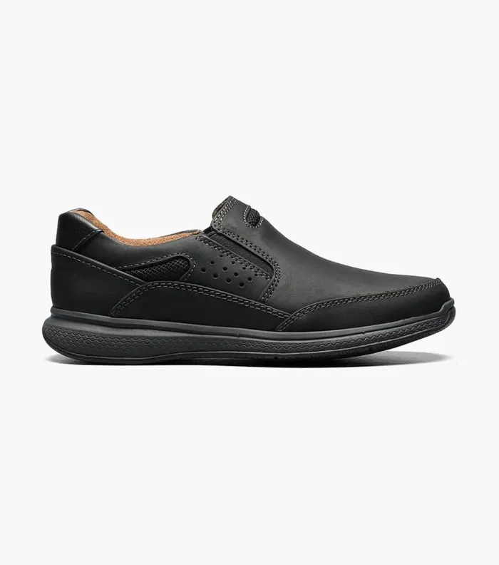 Florsheim Boys Sport Slip On Black Ch Kids Kids Casual