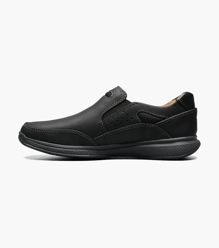 Florsheim Boys Sport Slip On Black Ch Kids Kids Casual
