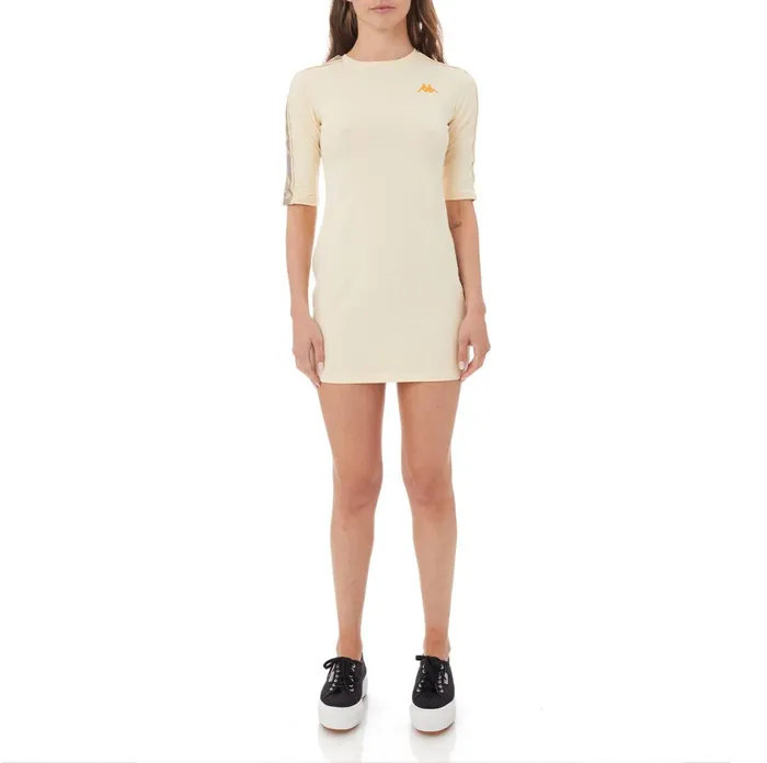 222 Banda Balni Dress 8211 Beige Beige Kappa Womens Dresses and Skirts Popular