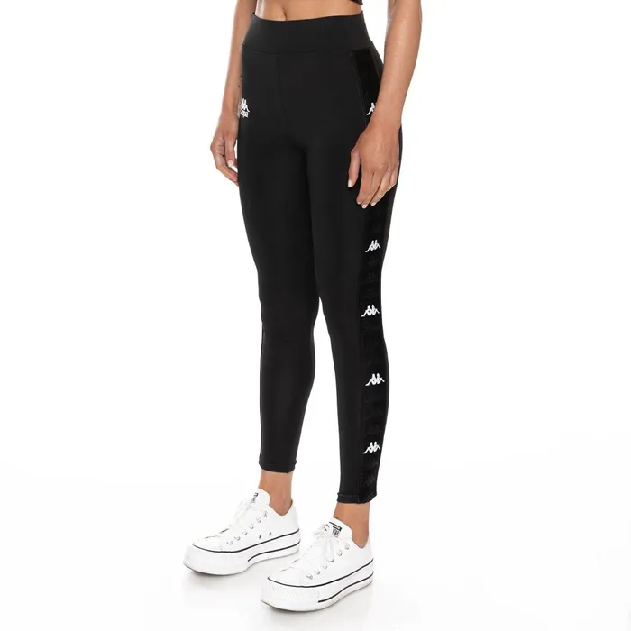 222 Banda Bartes Leggings 8211 Black White Black White Kappa Womens Leggings