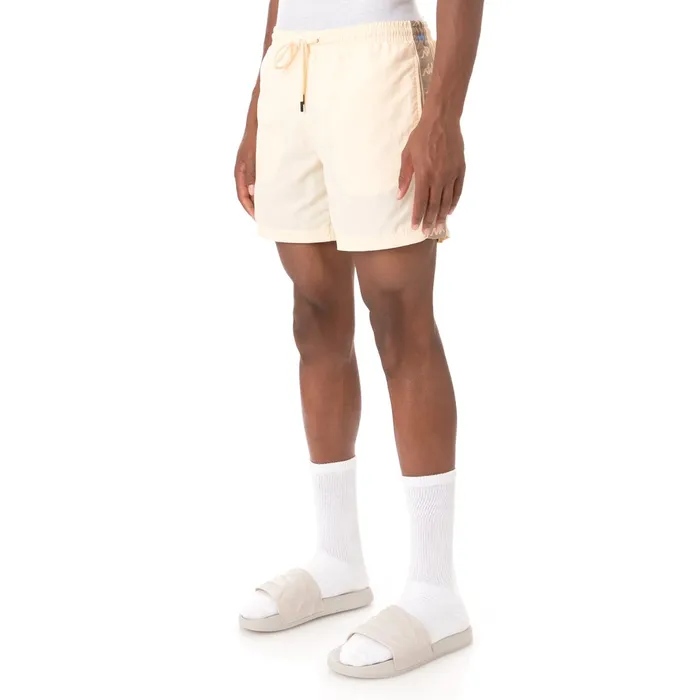 222 Banda Coneyn Swim Shorts 8211 Beige Beige Kappa Mens Swim Shorts Popular